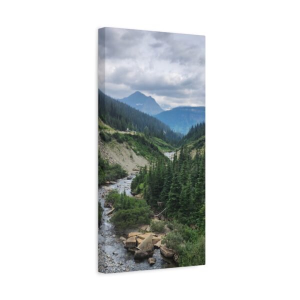 Nature Canvas Wall Art | Stunning Mountain River Scene for Modern Living Spaces