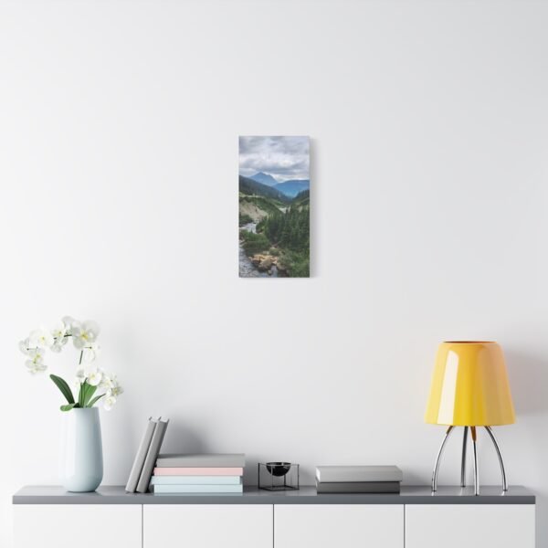 Nature Canvas Wall Art | Stunning Mountain River Scene for Modern Living Spaces