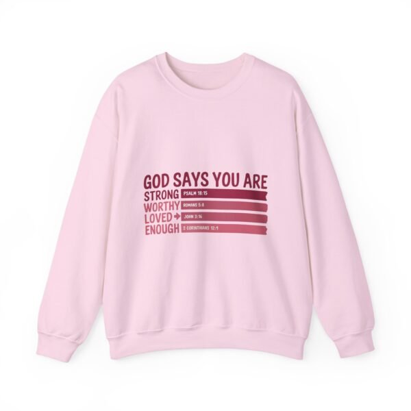 God Says You Are Crewneck | Christian Valentine Day Gifts