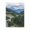 Nature Canvas Wall Art | Stunning Mountain River Scene for Modern Living Spaces