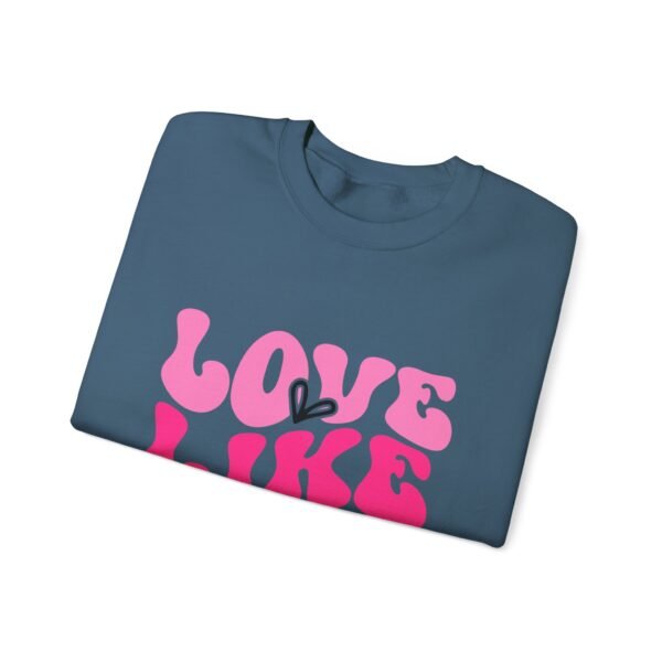 Christian Valentine’s Day Crewneck | Love Like Jesus Design