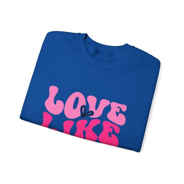 Christian Valentine’s Day Crewneck | Love Like Jesus Design