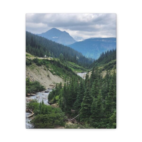 Nature Canvas Wall Art | Stunning Mountain River Scene for Modern Living Spaces