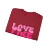 Christian Valentine’s Day Crewneck | Love Like Jesus Design