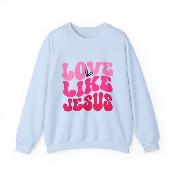 Christian Valentine’s Day Crewneck | Love Like Jesus Design