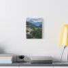 Nature Canvas Wall Art | Stunning Mountain River Scene for Modern Living Spaces