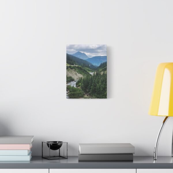 Nature Canvas Wall Art | Stunning Mountain River Scene for Modern Living Spaces