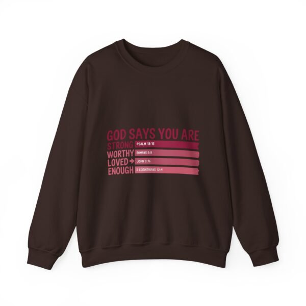 God Says You Are Crewneck | Christian Valentine Day Gifts