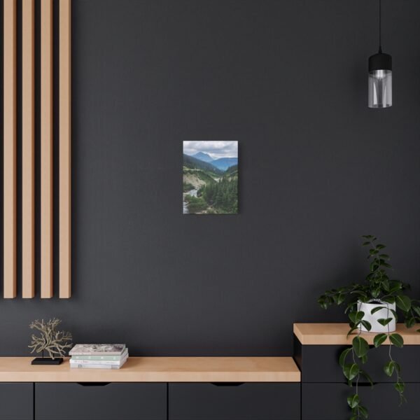 Nature Canvas Wall Art | Stunning Mountain River Scene for Modern Living Spaces