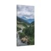 Nature Canvas Wall Art | Stunning Mountain River Scene for Modern Living Spaces