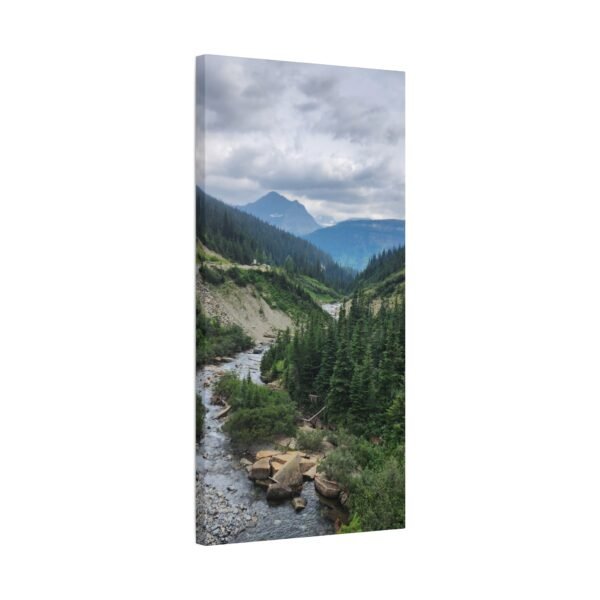 Nature Canvas Wall Art | Stunning Mountain River Scene for Modern Living Spaces