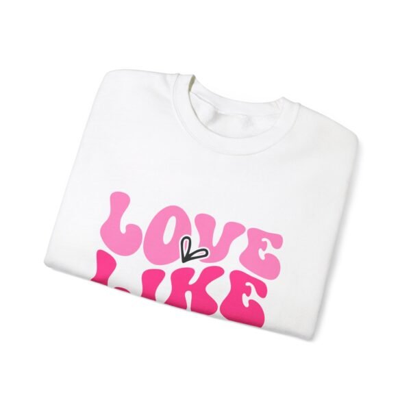 Christian Valentine’s Day Crewneck | Love Like Jesus Design