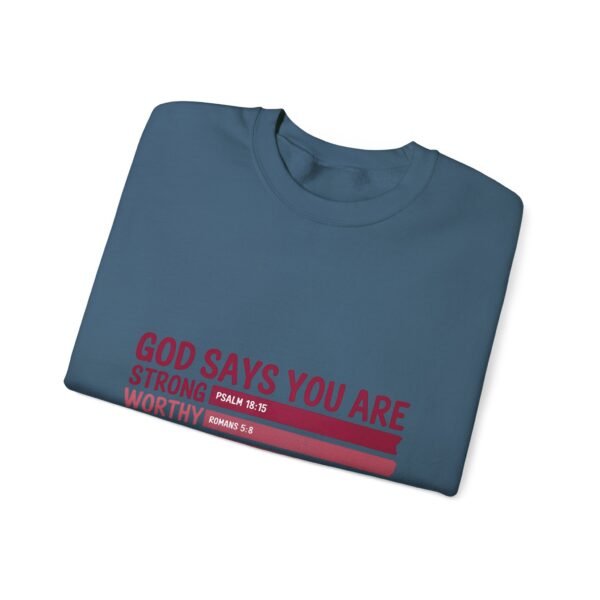 God Says You Are Crewneck | Christian Valentine Day Gifts