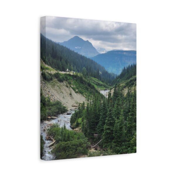 Nature Canvas Wall Art | Stunning Mountain River Scene for Modern Living Spaces