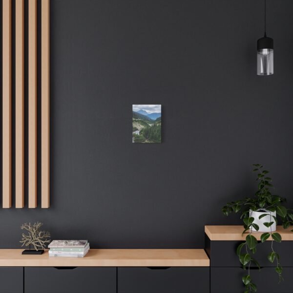 Nature Canvas Wall Art | Stunning Mountain River Scene for Modern Living Spaces