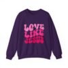 Christian Valentine’s Day Crewneck | Love Like Jesus Design