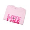 Christian Valentine’s Day Crewneck | Love Like Jesus Design