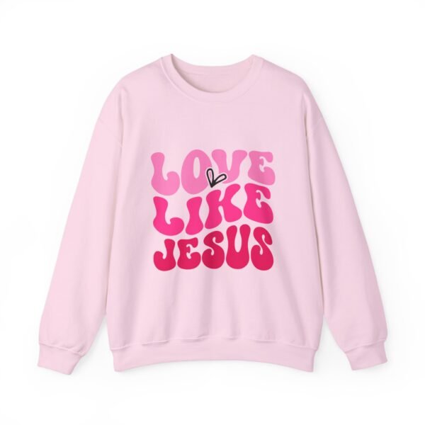 Christian Valentine’s Day Crewneck | Love Like Jesus Design