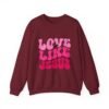Christian Valentine’s Day Crewneck | Love Like Jesus Design