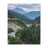 Nature Canvas Wall Art | Stunning Mountain River Scene for Modern Living Spaces