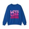 Christian Valentine’s Day Crewneck | Love Like Jesus Design