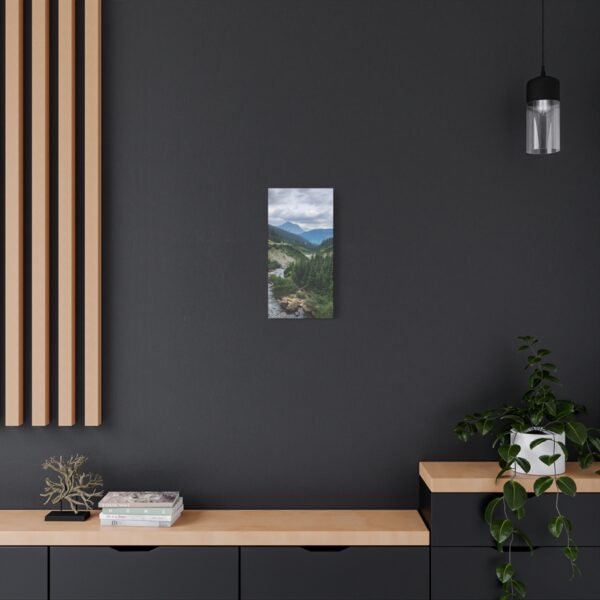 Nature Canvas Wall Art | Stunning Mountain River Scene for Modern Living Spaces