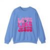 Christian Valentine’s Day Crewneck | Love Like Jesus Design