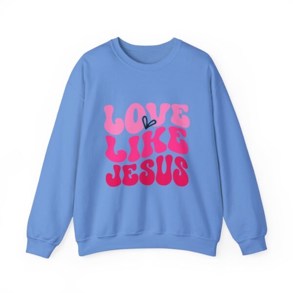 Christian Valentine’s Day Crewneck | Love Like Jesus Design