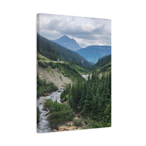 Nature Canvas Wall Art | Stunning Mountain River Scene for Modern Living Spaces