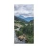 Nature Canvas Wall Art | Stunning Mountain River Scene for Modern Living Spaces