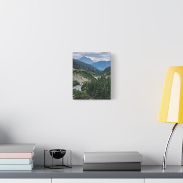 Nature Canvas Wall Art | Stunning Mountain River Scene for Modern Living Spaces