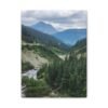 Nature Canvas Wall Art | Stunning Mountain River Scene for Modern Living Spaces