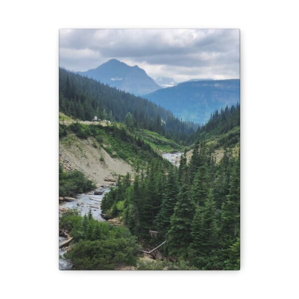Nature Canvas Wall Art | Stunning Mountain River Scene for Modern Living Spaces