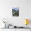 Nature Canvas Wall Art | Stunning Mountain River Scene for Modern Living Spaces