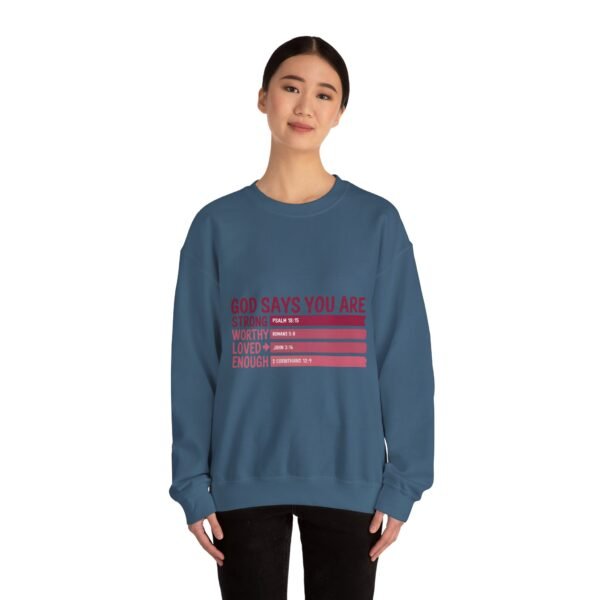 God Says You Are Crewneck | Christian Valentine Day Gifts