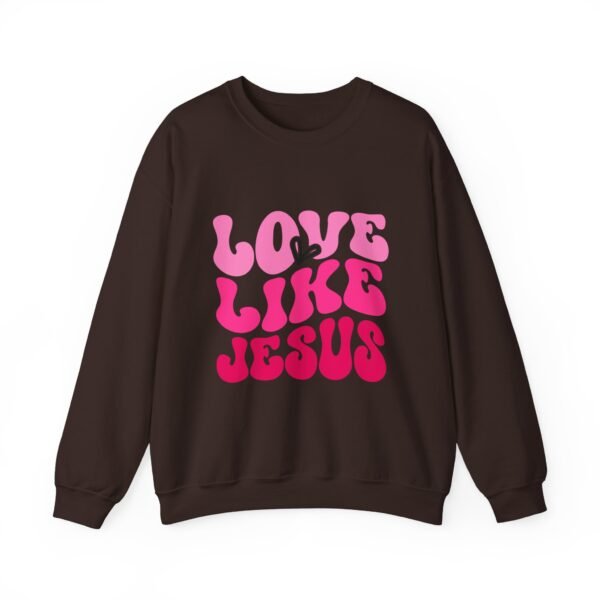 Christian Valentine’s Day Crewneck | Love Like Jesus Design